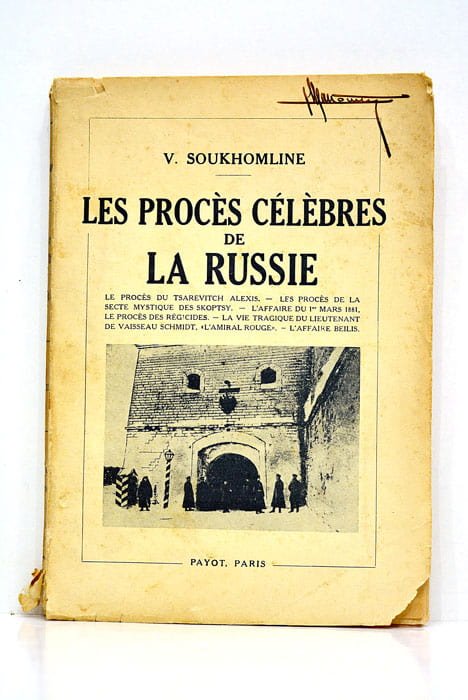 Les procès célèbres de la Russie.