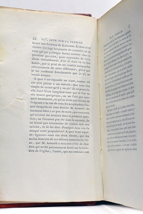 Les Provinciales ou Lettres de Louis de Montalte.