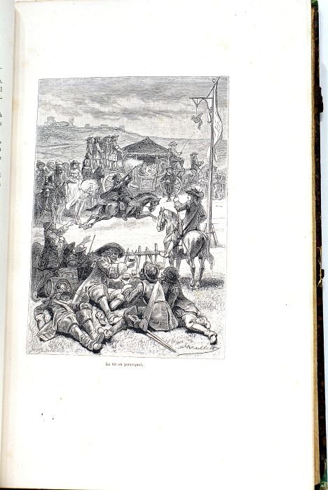 Les puritains d'Écosse. Traduction par M. P. Louisy. Illustré. Dessins …