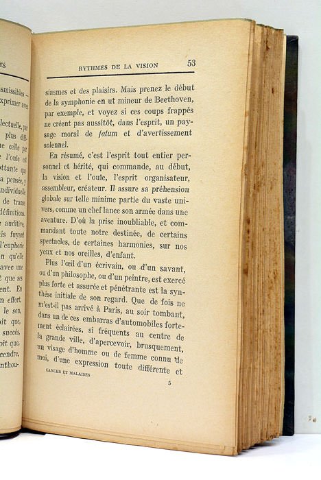 Les rythmes de l'homme. Cancer et malaises.