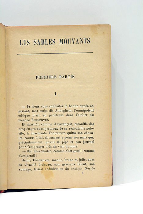 Les sables mouvants.