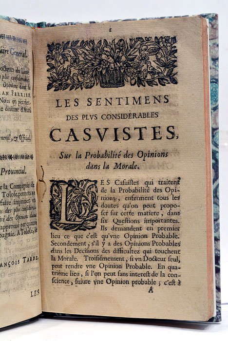 Les Sentimens des plus considérables Casuistes, sur la Probabilité des …