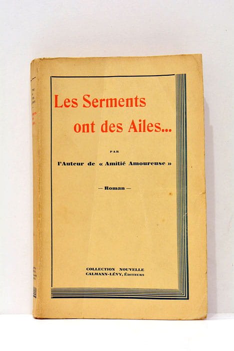 Les Serments ont des Ailes…