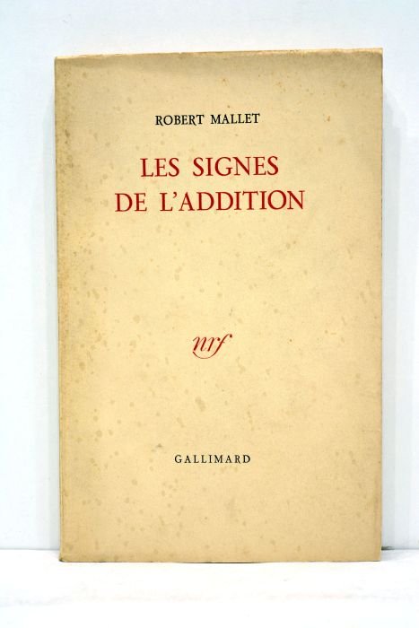 Les signes d'addition.