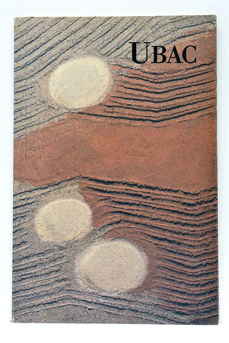 Les Stèles de l'Esthétique. Raoul Ubac. Huiles et ardoises.