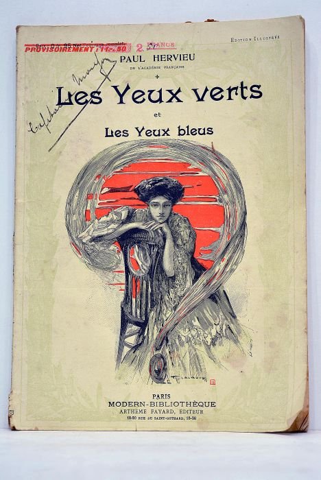 Les yeux verts et Les yeux bleus. Illustrations d'après les …