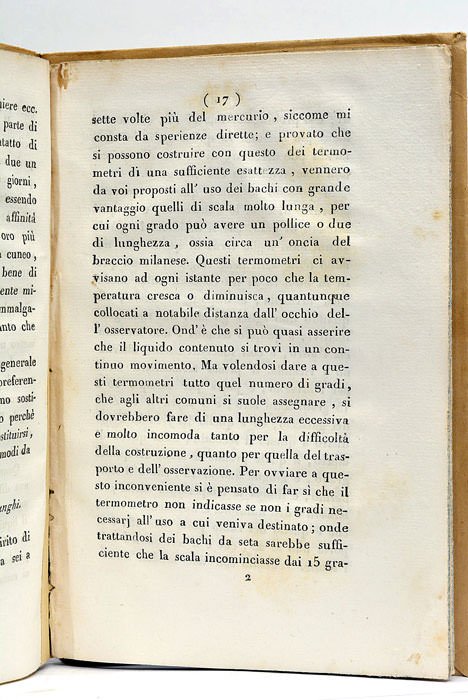 Lettera sull' uso de'vari stromenti necessari al governo di bachi. …
