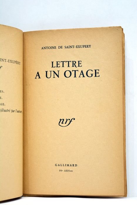 Lettre à un otage. 94e édition.