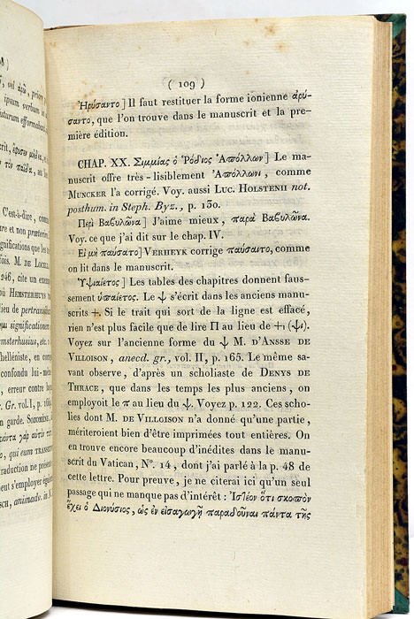 Lettre Critique à M. J. F. Boissonade sur Antoninus Liberalis, …