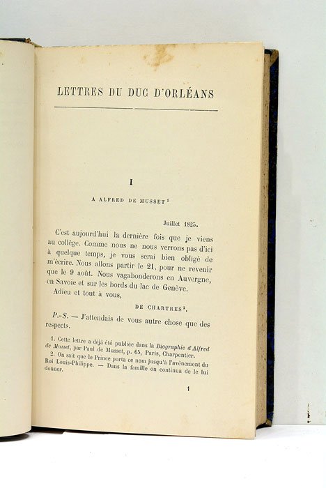 Lettres 1825-1842.