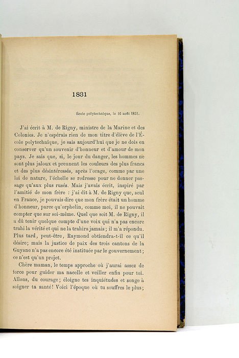 Lettres. 1830-1858. Avec un portrait.