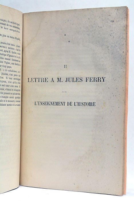 Lettres à MM. Jules Ferry et à Paul Bert. En …