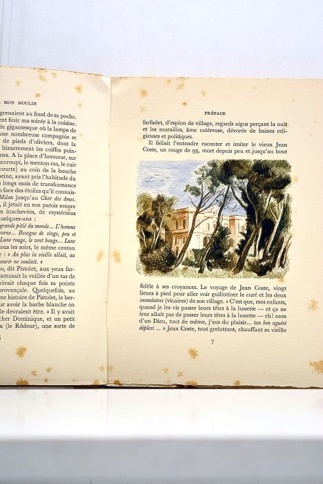 Lettres de mon moulin. Illustrations de Pierre Gandon.