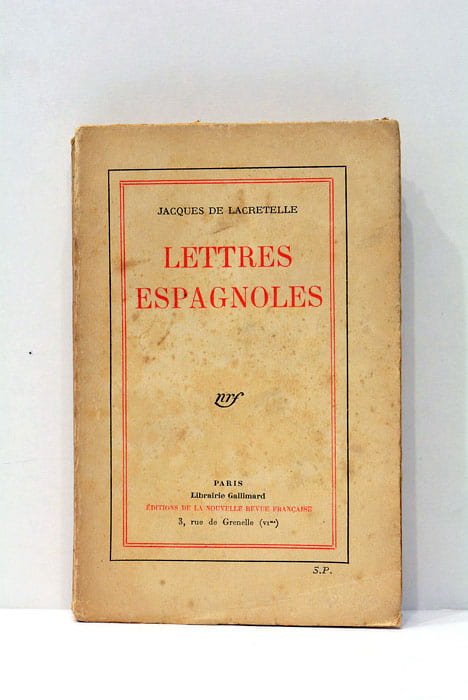 Lettres espagnoles.