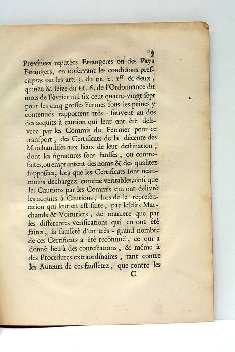 LETTRES PATENTES DU ROY. DONNÉES À PARIS LE 14. AVRIL …