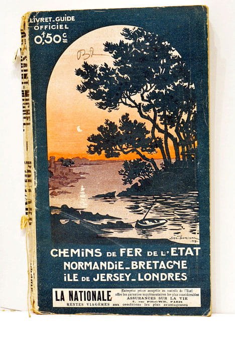 LIVRE GUIDE des chemins de fer de l'état.