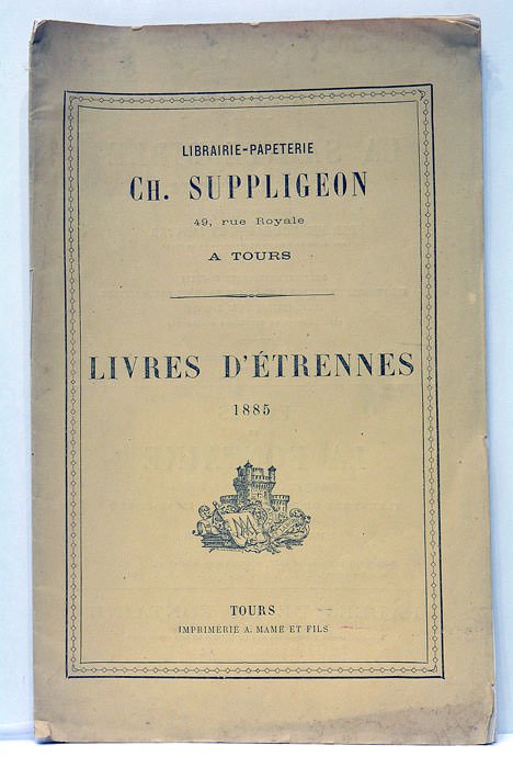 LIVRES D'ETRENNES 1885.