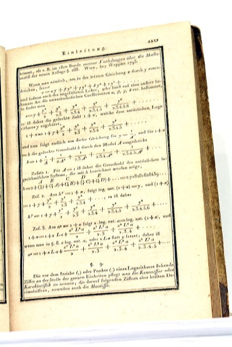 Logarithmisch-Trigonometrisches Handbuch anstatt der kleinen Vlackischen, Wolfischen und andern dergleichen, …