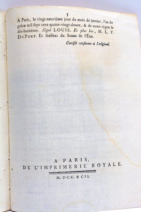 Loi rélative aux fabricants de faux Assignats.