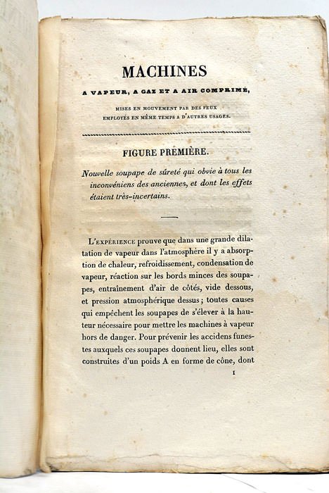 Machines à Vapeur, à Gaz et à Air comprimé, mises …