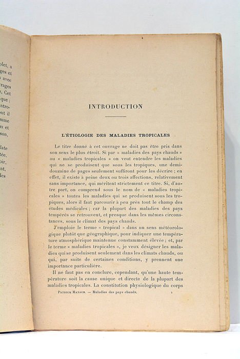 Maladies des pays chauds. Traduit de l'anglais par Maurice Guibaud …
