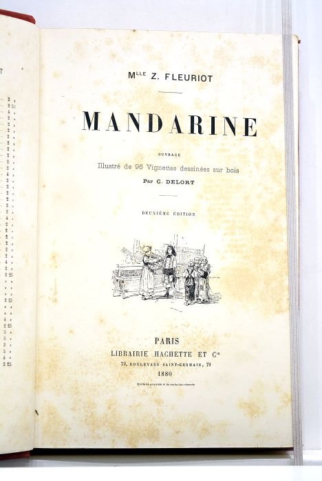 Mandarine. Ouvrage illustré de 96 vignettes dessinées sur bois par …