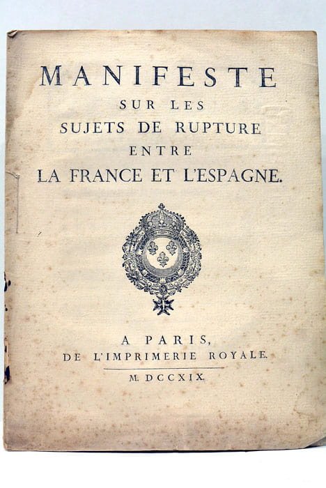 MANIFESTE sur les Sujets de Rupture entre la France et …