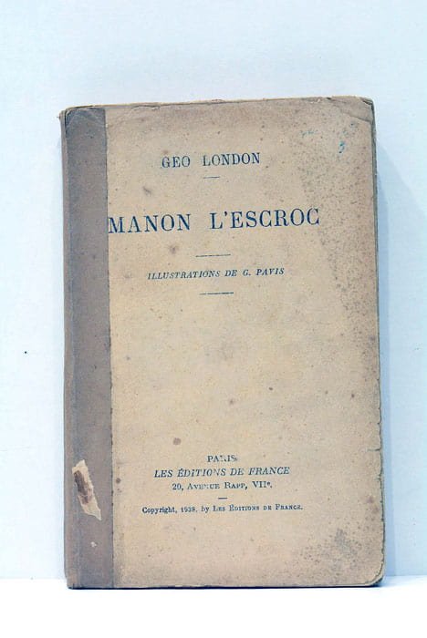 Manon l'escroc. Illustrations de G. Pavis.