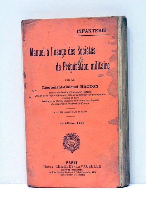 Manuel à l'usage des Sociétés de Préparation militaire.