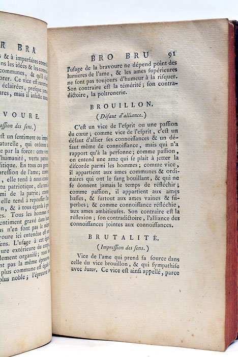 MANUEL DU PHILOSOPHE, ou Dictionnaire des vertus ou des qualités …