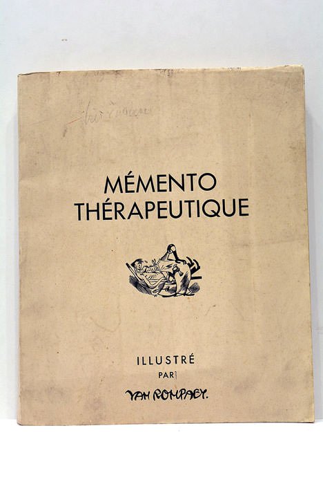 MÉMENTO THÉRAPEUTIQUE. Illustré par Van Rompaey.