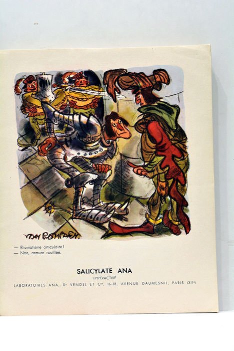 MÉMENTO THÉRAPEUTIQUE. Illustré par Van Rompaey.