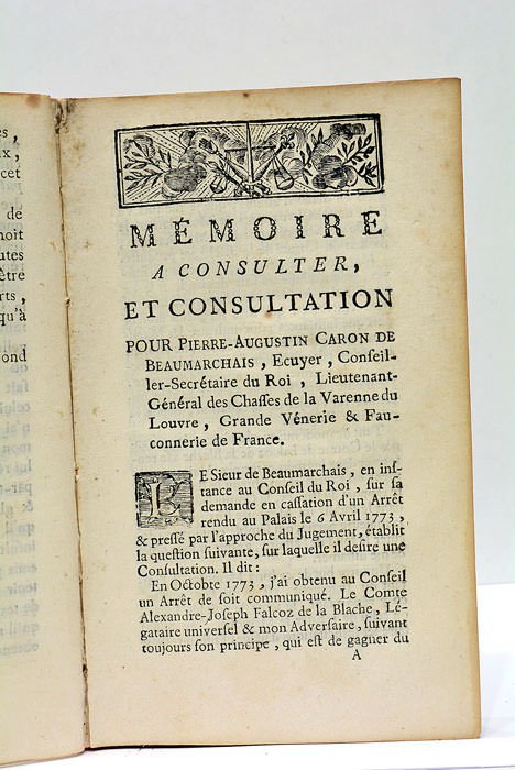 Mémoire à consulter, et Consultation.