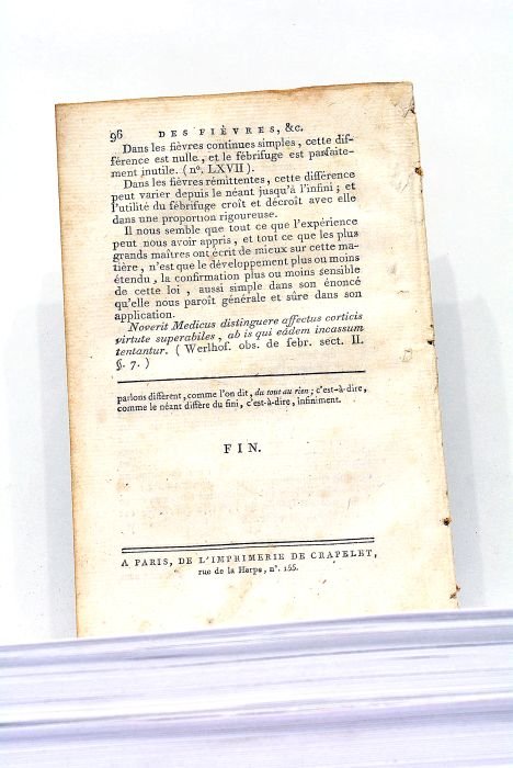 Mémoire qui a remporté le Prix au Jugement de l'Académie …