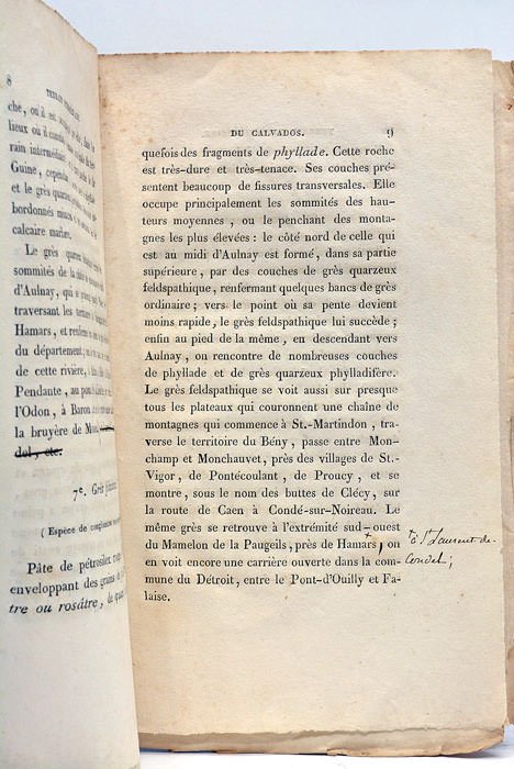 Mémoire sur les principales roches qui composent le terrain intermédiaire, …