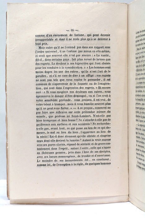 Mémoire sur Saint-Lambert.