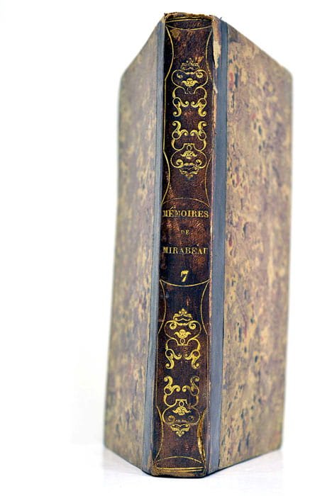 Mémoires biographiques, littéraires et politiques de Mirabeau écrits par lui-même.