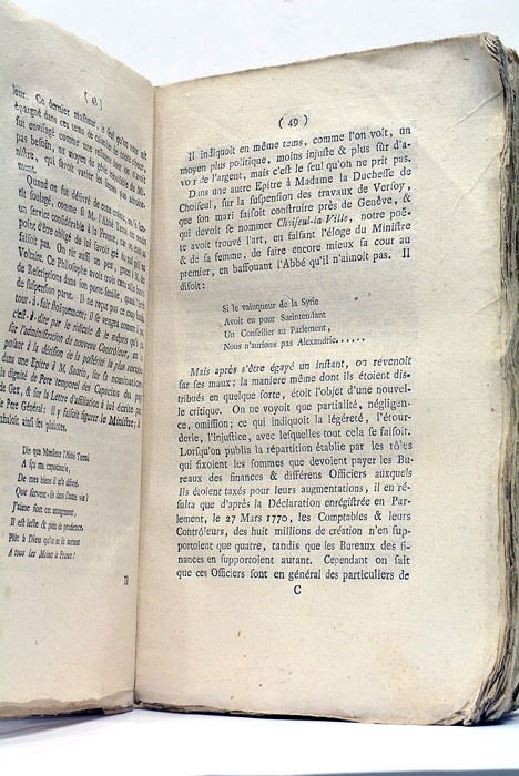 Mémoires concernant l'administration des finances, sous le ministère de M. …