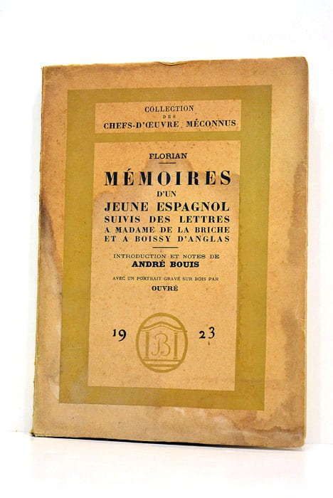 Mémoires d'un jeune espagnol. Suivis des lettres a Madame de …