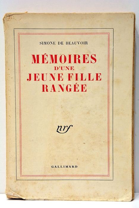 Mémoires d'une jeune fille rangée.