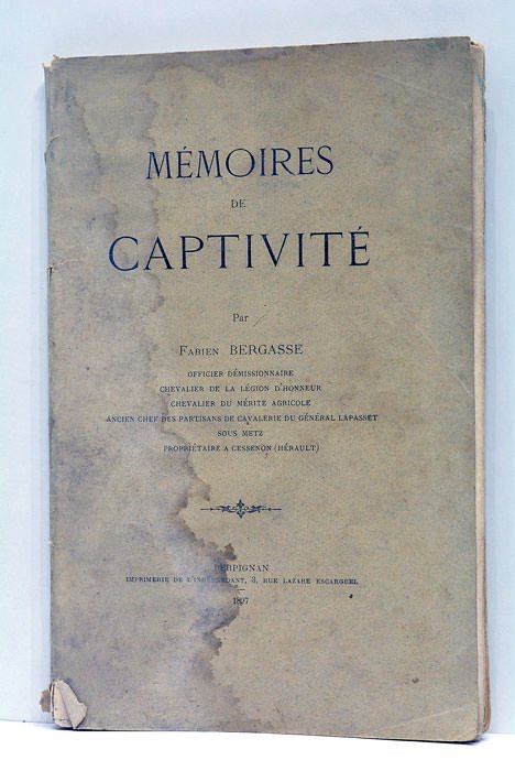 Mémoires de Captivité.