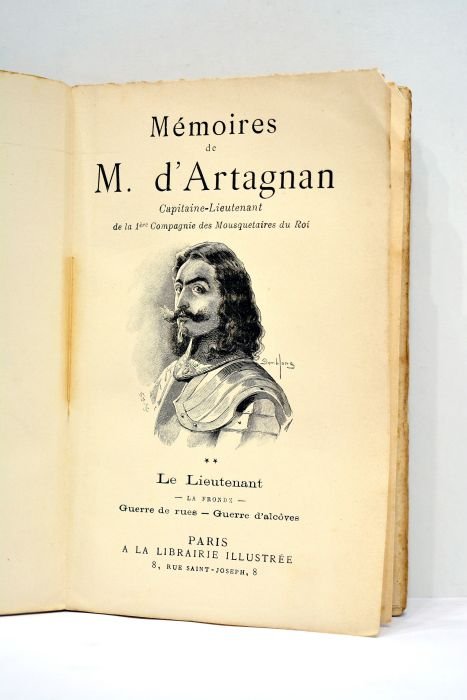Mémoires de M. d'Artagnan, capitaine-lieutenant de la première compagnie de …