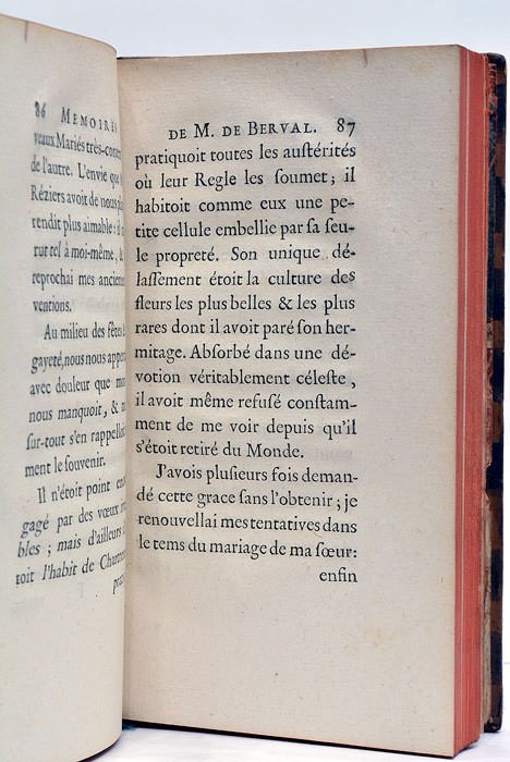 Mémoires de M. de Berval.