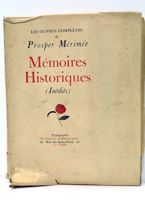 Mémoires Historiques (Inédits).