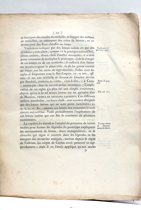 Mémoires sur l'Art du Monnoyage chez les Anciens et les …