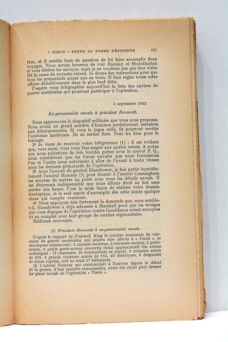 Mémoires sur la Deuxième Guerre Mondiale. IV - Le tournant …