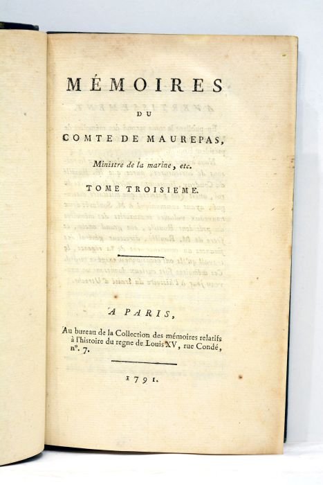 Mémoires. Tome troisième. Suivie de: Galerie des portraits des hommes …