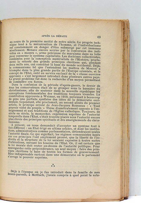 Mémoires. Traduit de l'allemand par Max Roth.