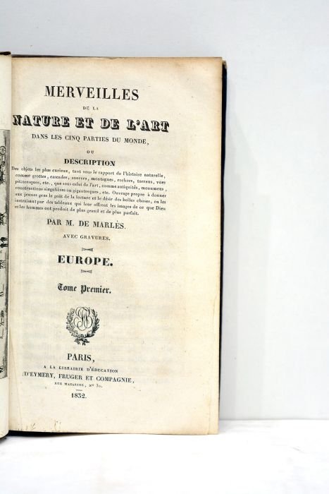 Merveilles de la nature et de l'art dans les cinq …