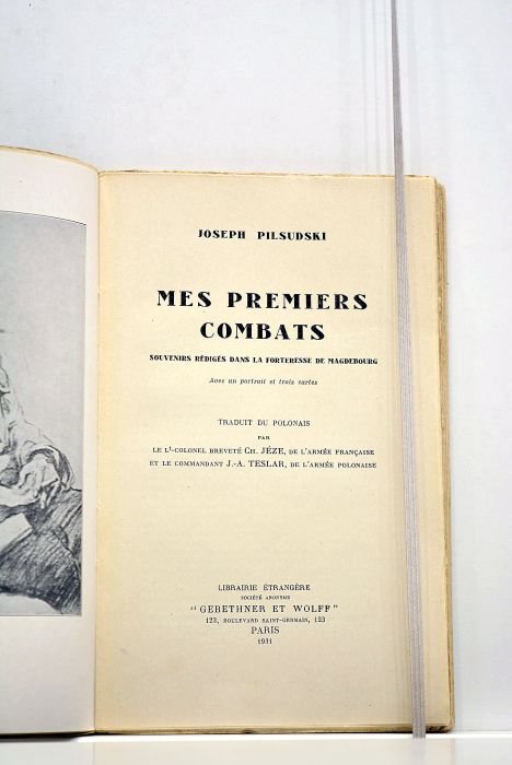 Mes premiers combats. Souvenirs rédigés dans la fortresse de Magdebourg. …